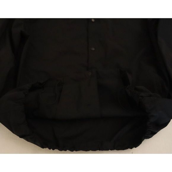Theory M0577403 Men's Sz XL Black Nylon Blend City Coach Jacket $345 - Picture 8 of 12